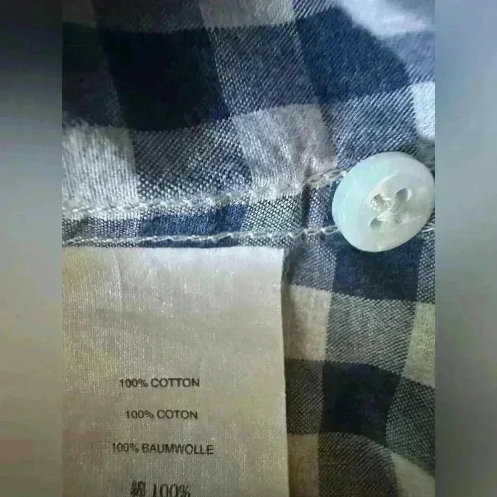 J. Crew blue cream
